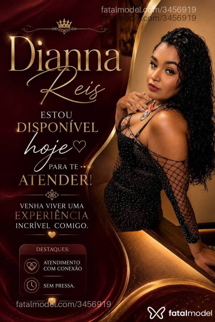 Acompanhante mulher morena (o) de olhos castanhos - Dianna Reis