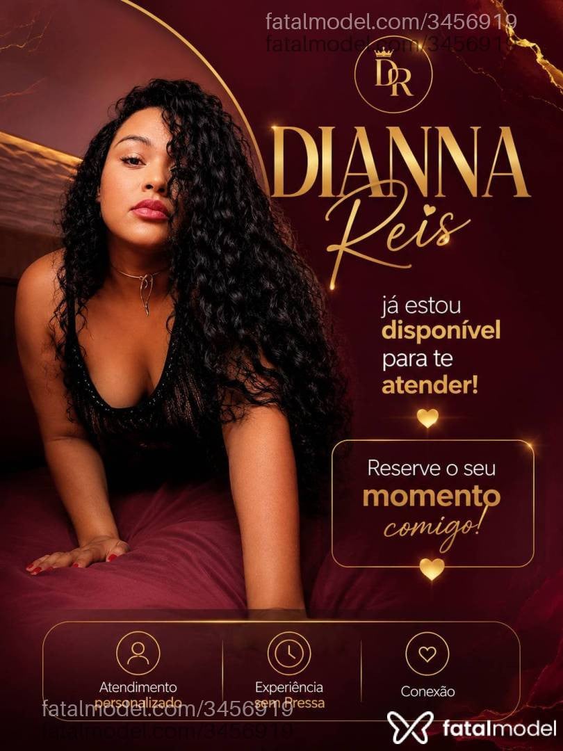 Acompanhante mulher morena (o) de olhos castanhos - Dianna Reis