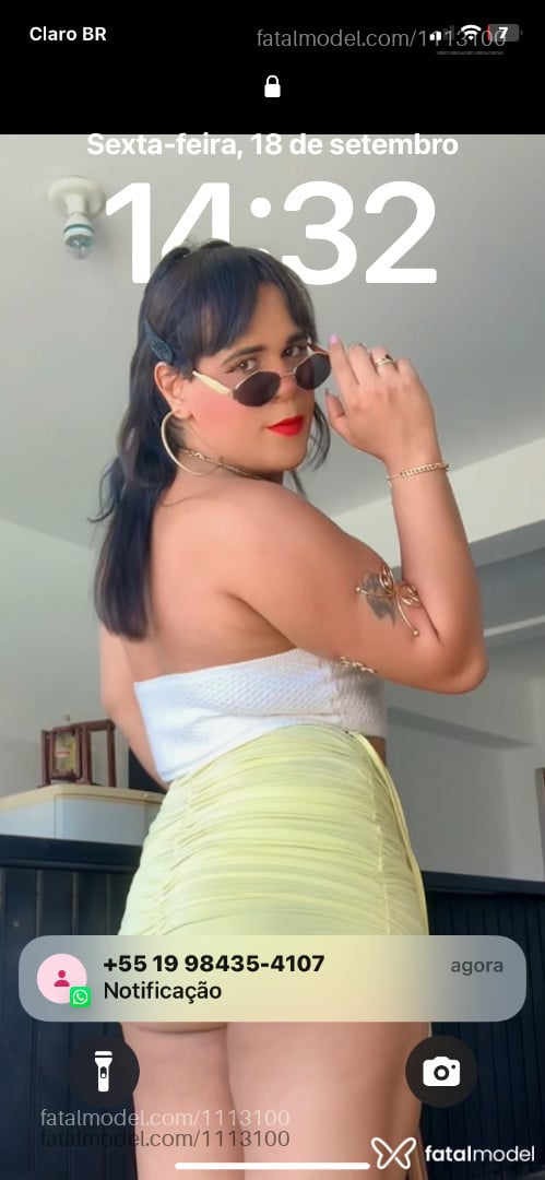 Acompanhante mulher trans morena (o) de olhos castanhos - Fernanda Silva