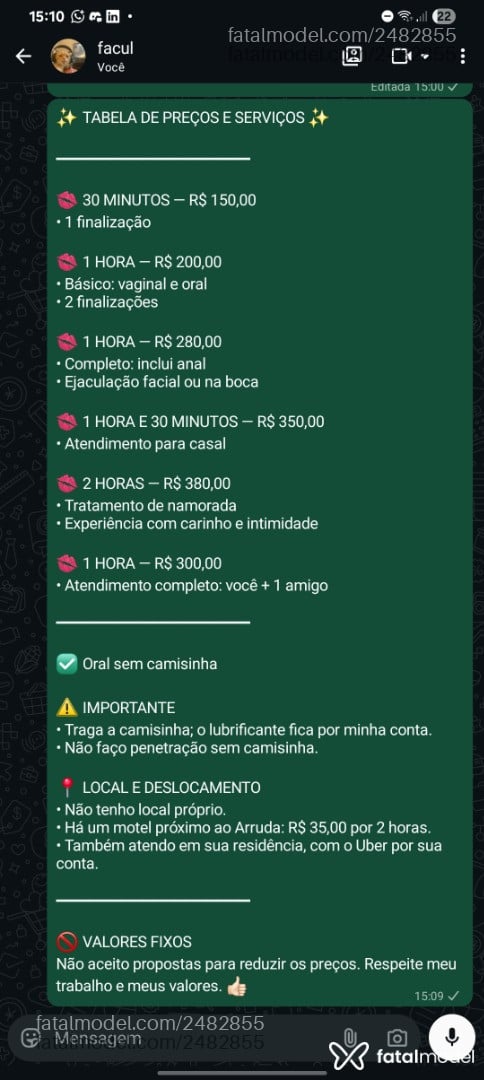 Acompanhante mulher morena (o) de olhos castanhos - Gótica Sfd
