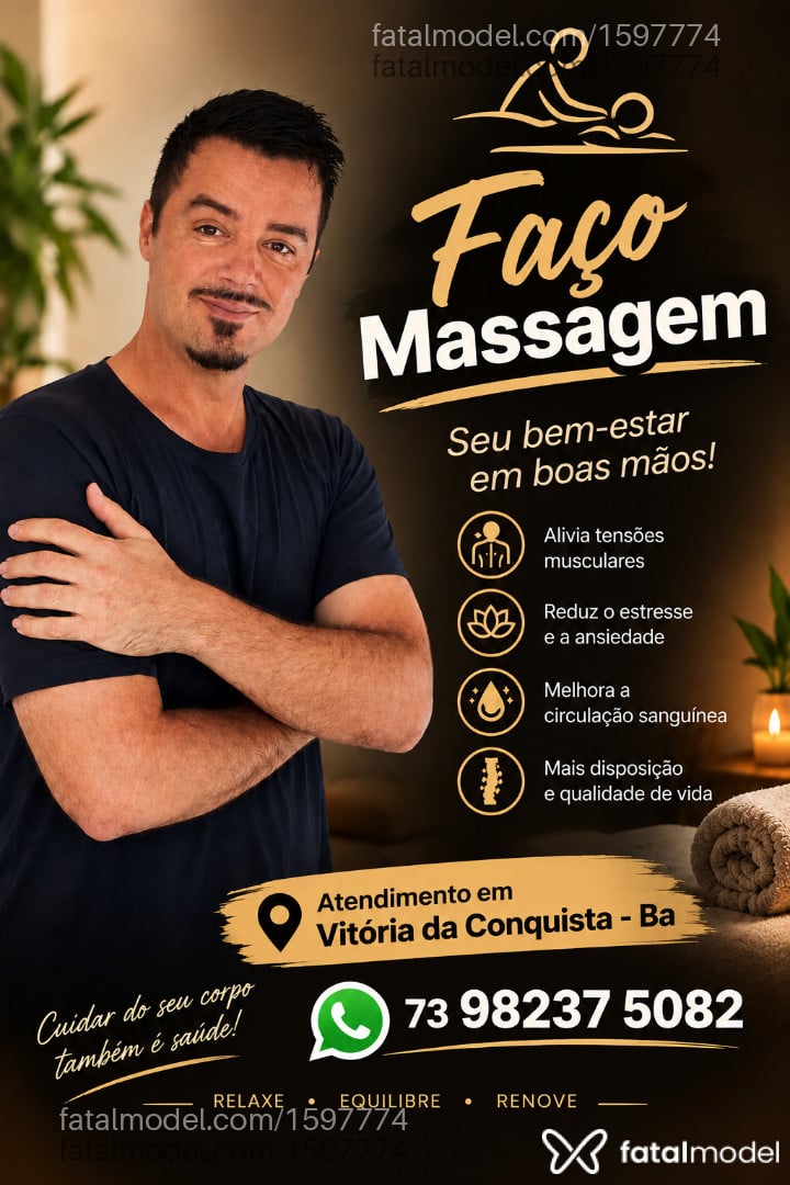 Acompanhante homem com cabelo castanho de olhos castanhos - Clóvis