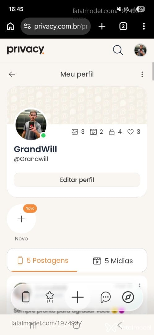 Acompanhante homem com cabelo castanho de olhos verdes - Grandwill
