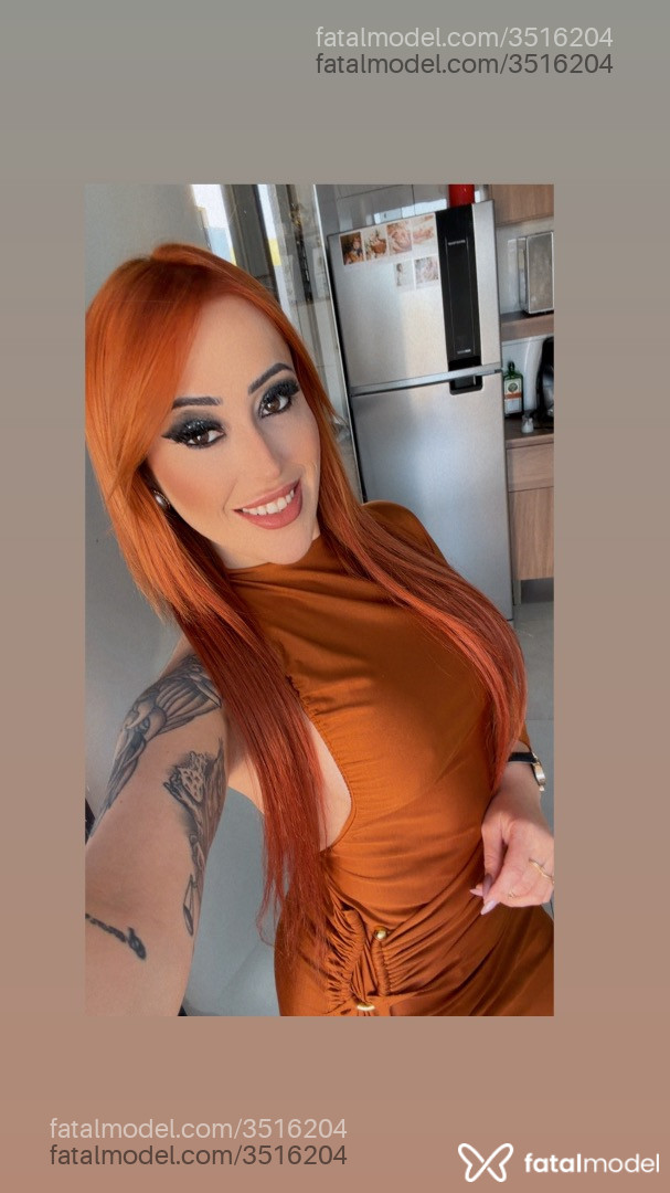 Acompanhante mulher ruiva (o) de olhos castanhos - Aylen