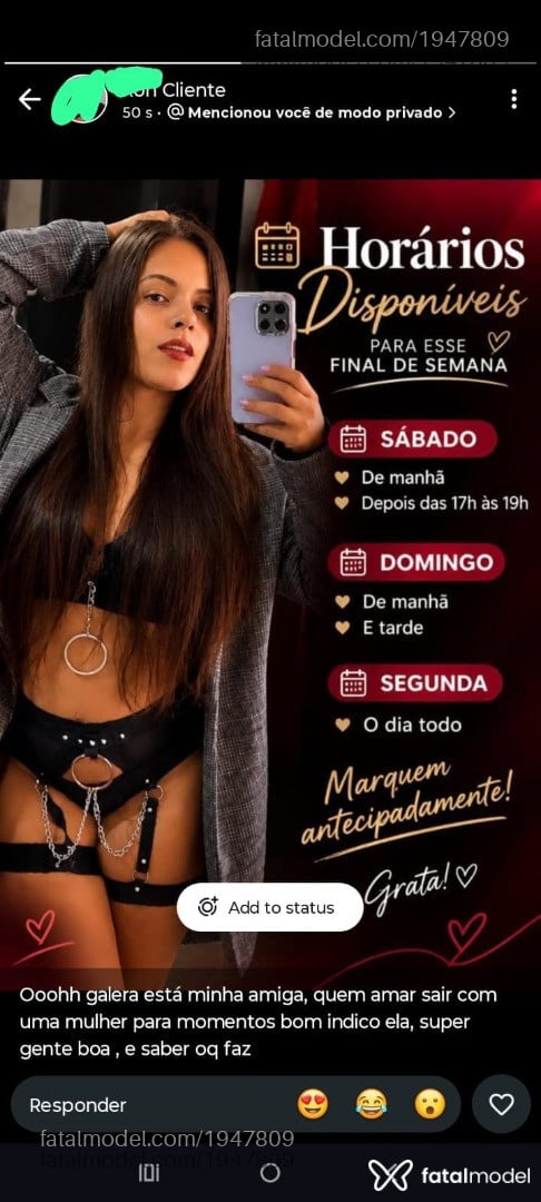 Acompanhante mulher com cabelo castanho de olhos castanhos - Bruninhaasurfis