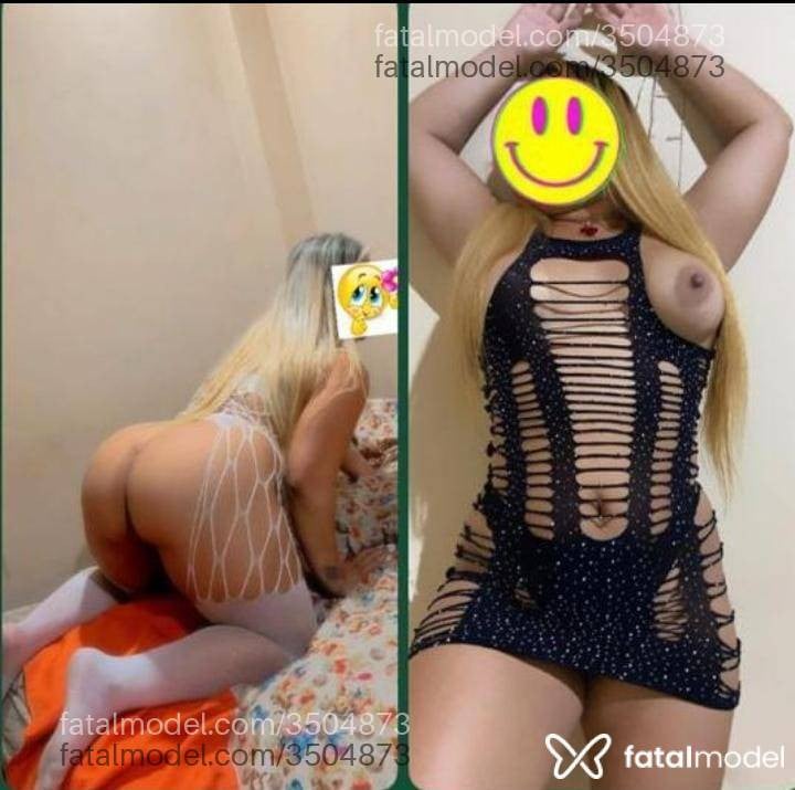 Acompanhante mulher loira (o) de olhos mel - Natty