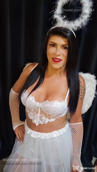 Acompanhante mulher trans morena (o) de olhos castanhos em Petrópolis - Ángel