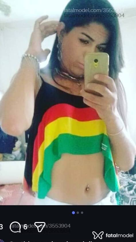 Acompanhante mulher trans morena (o) de olhos pretos - Nicolle