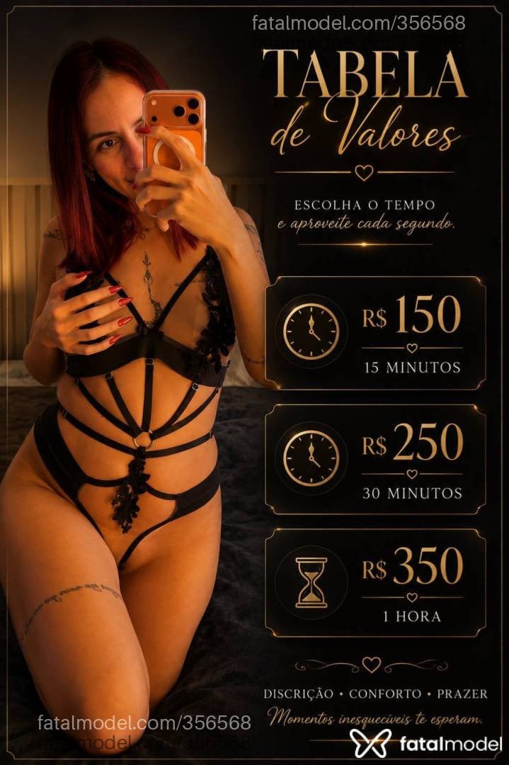 Acompanhante mulher ruiva (o) de olhos castanhos - Jaque