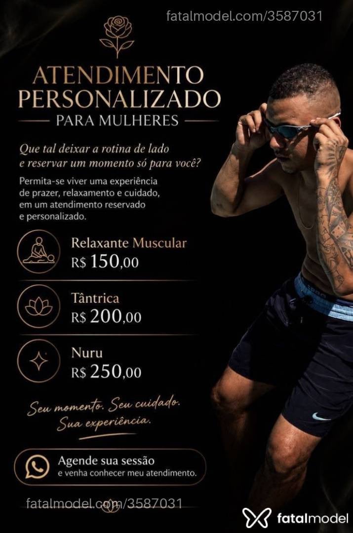 Acompanhante homem com cabelo grisalho de olhos castanhos - Alan Alan
