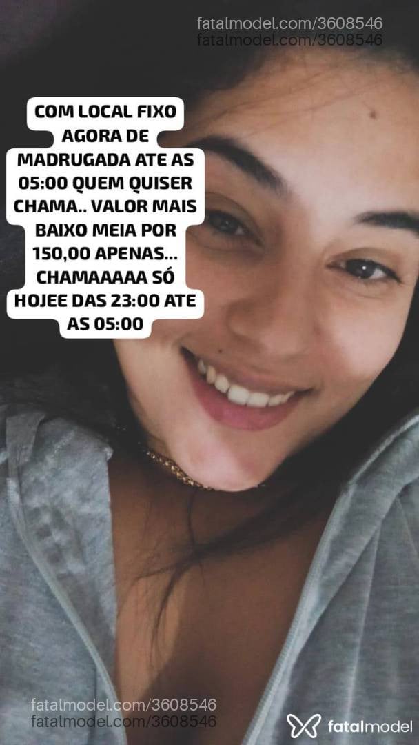 Acompanhante mulher morena (o) de olhos castanhos - Nahzinhapluz