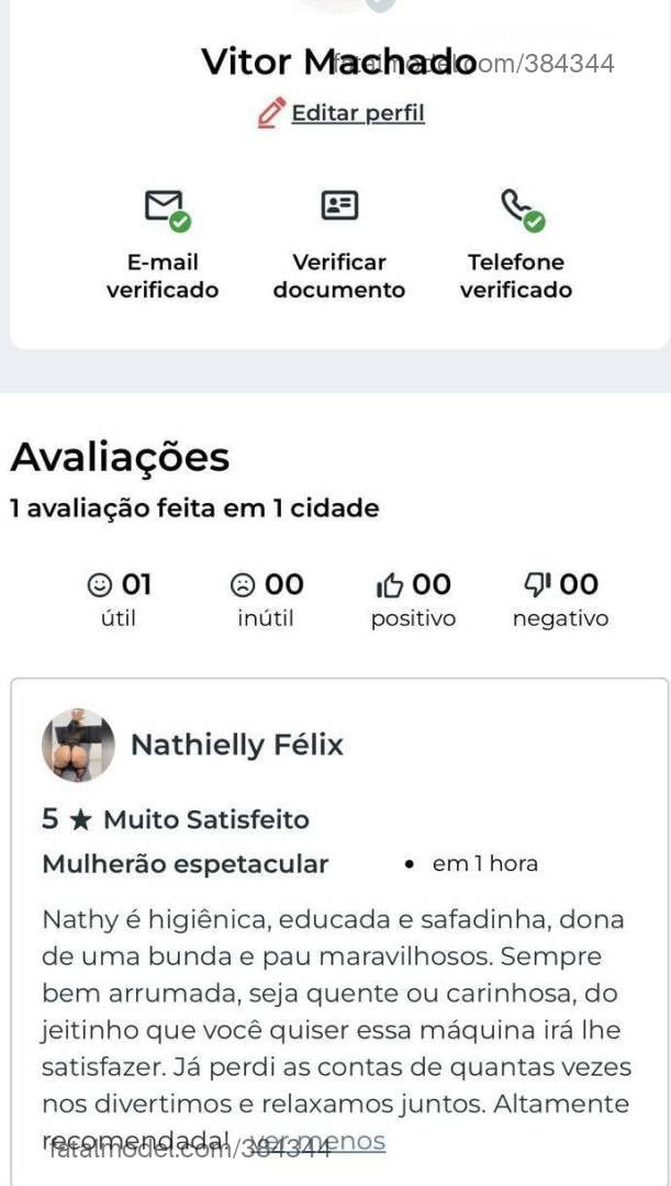 Acompanhante mulher trans morena (o) de olhos pretos - Nathielly Félix