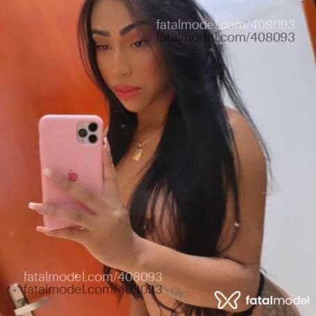 Acompanhante mulher trans morena (o) de olhos pretos em Teixeira de Freitas - Allana Mark