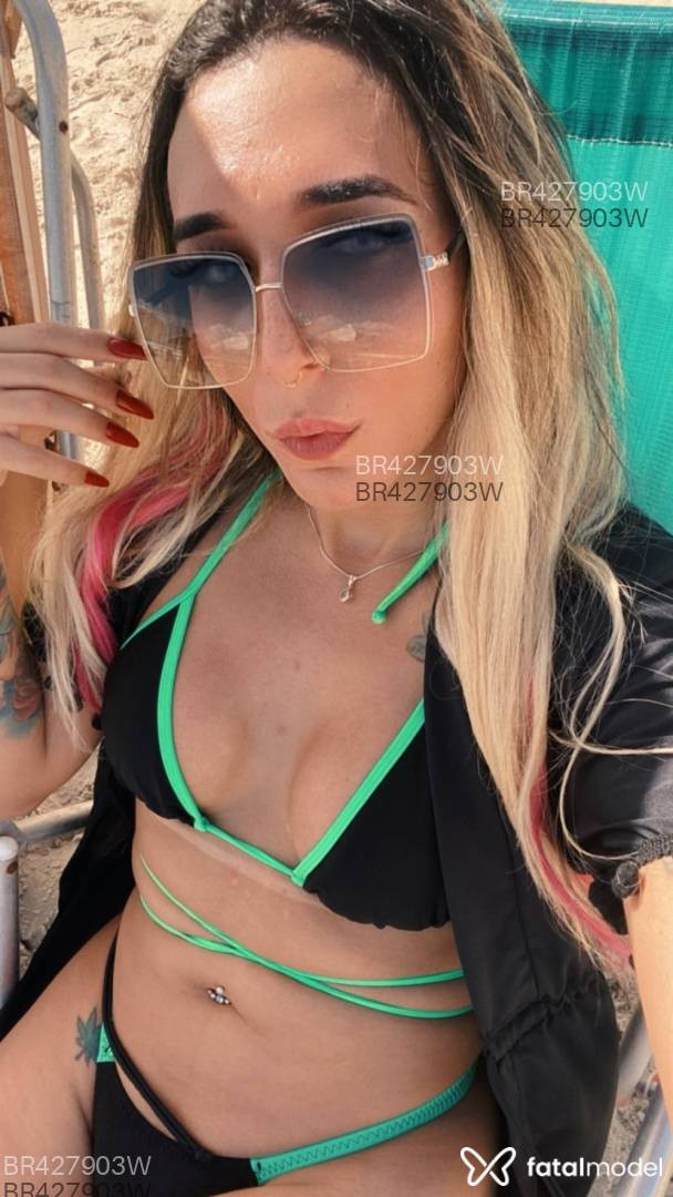 Acompanhante mulher trans loira (o) de olhos castanhos em Bragança Paulista - Lavis Fernandez