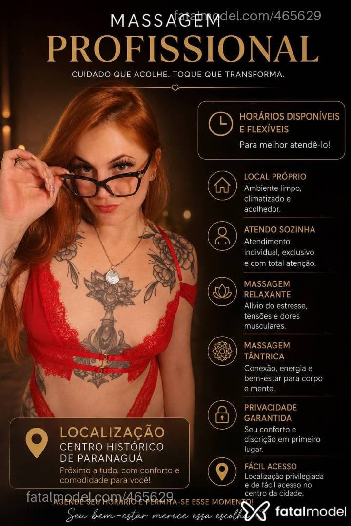 Acompanhante mulher ruiva (o) de olhos castanhos - Evelyn