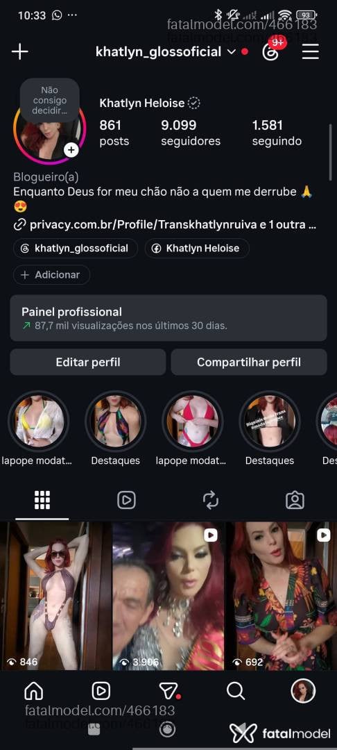 Acompanhante mulher trans ruiva (o) de olhos mel - Khatlyn heloise