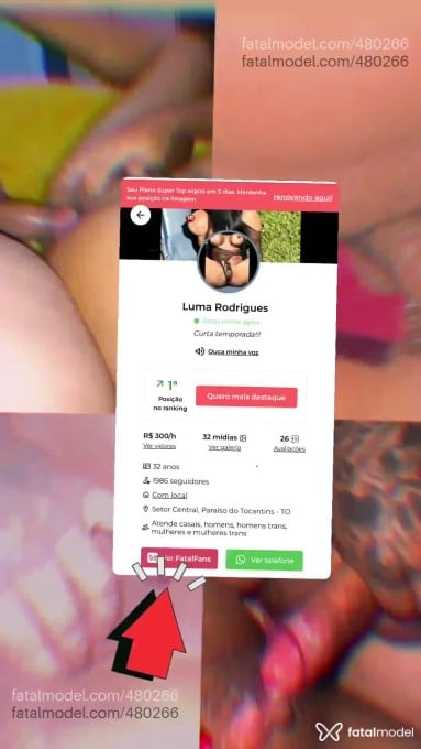 Acompanhante mulher morena (o) de olhos castanhos em Paraíso do Tocantins - LUMA RODRIGUES