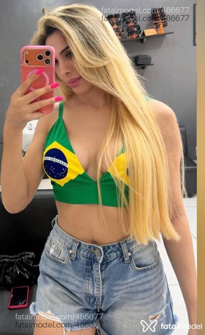 Acompanhante mulher trans loira (o) de olhos castanhos em Fortaleza - Angel Sexyyy