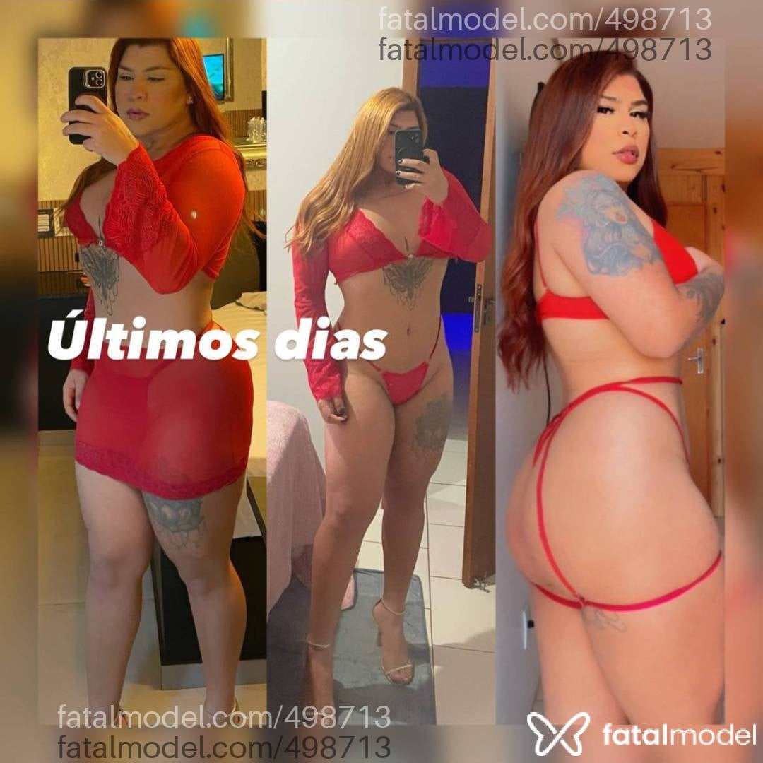 Acompanhante mulher trans ruiva (o) de olhos castanhos - Hevillyn Rodrigues