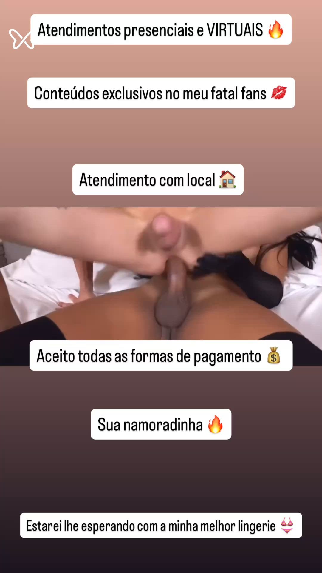 Acompanhante travesti morena (o) de olhos castanhos em Garanhuns Acompanhante travesti morena (o) de olhos castanhos em Garanhuns - Kira