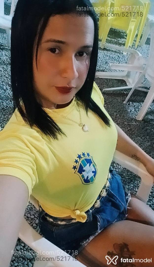 Acompanhante mulher trans morena (o) de olhos pretos em Rolim de Moura - Bruna Bezerra