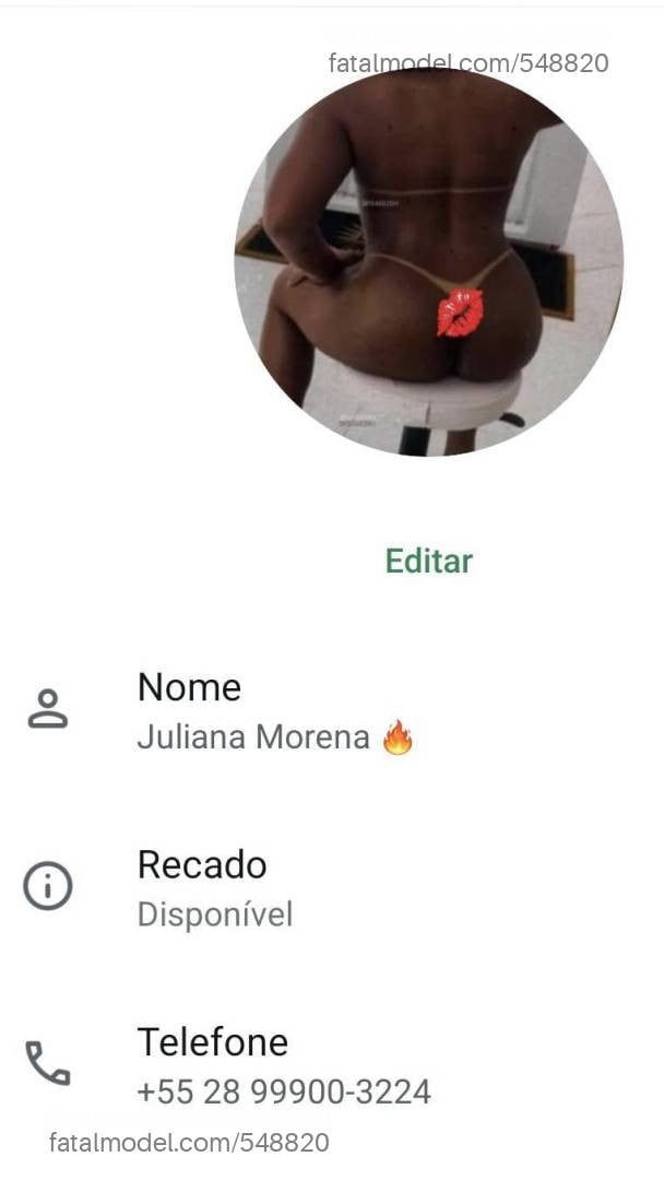 Acompanhante mulher morena (o) de olhos castanhos - Morena Juliana