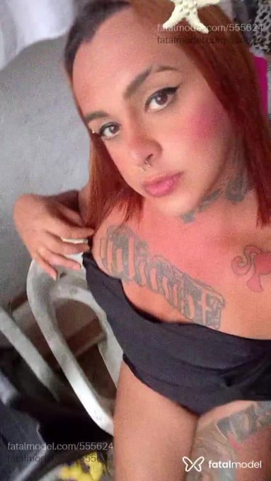Acompanhante trans morena (o) de olhos castanhos em Santa Juliana - Luana Faria
