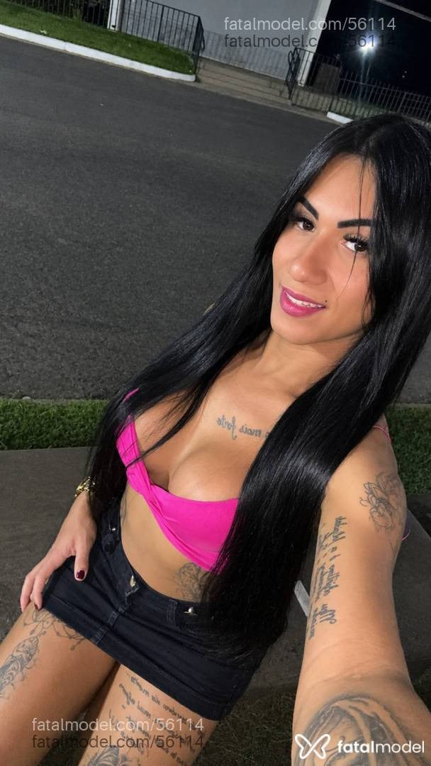 Acompanhante mulher trans morena (o) de olhos pretos - Luuanny Piimentell