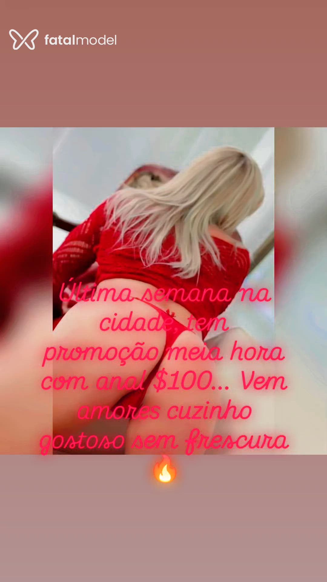 Acompanhante mulher loira (o) de olhos castanhos em Marília - Malú Ferraz
