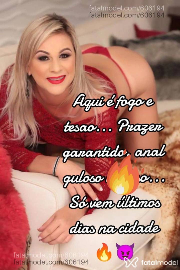 Acompanhante mulher loira (o) de olhos castanhos - Malú Ferraz