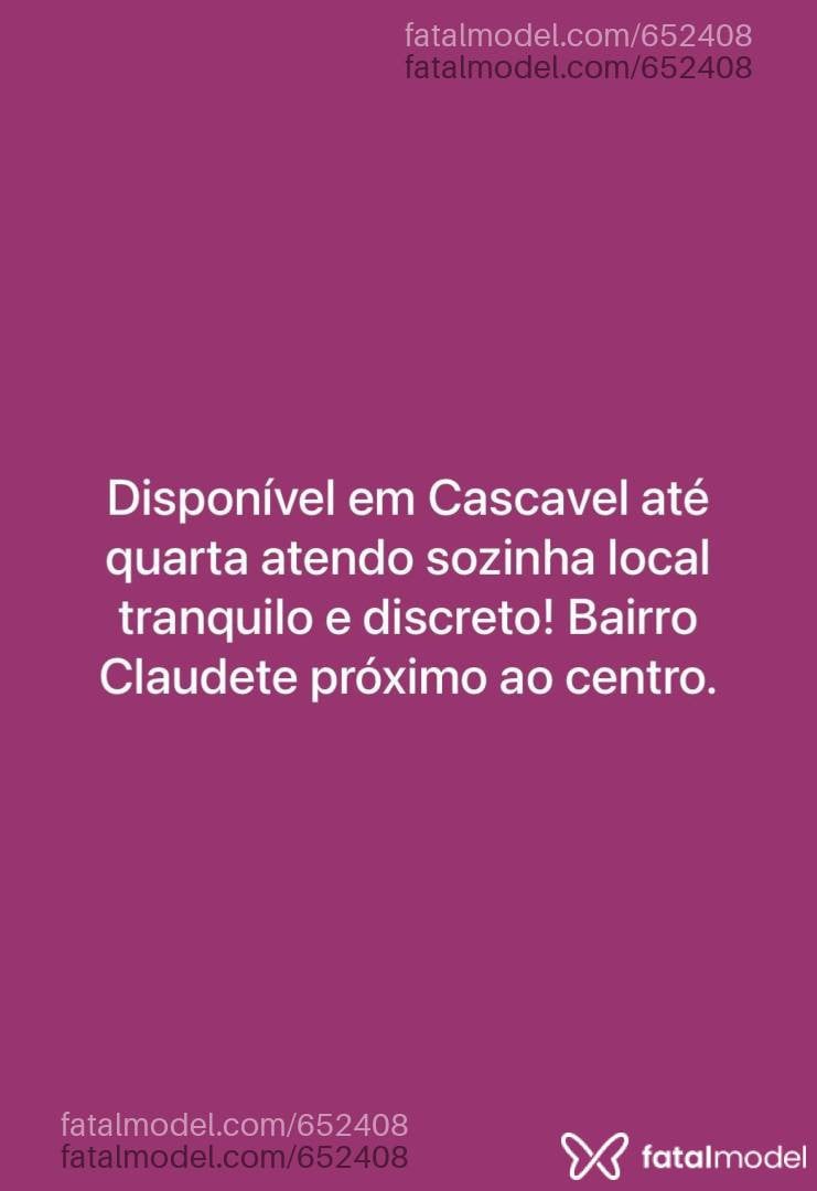 Acompanhante travesti morena (o) de olhos castanhos em Cascavel - Niick