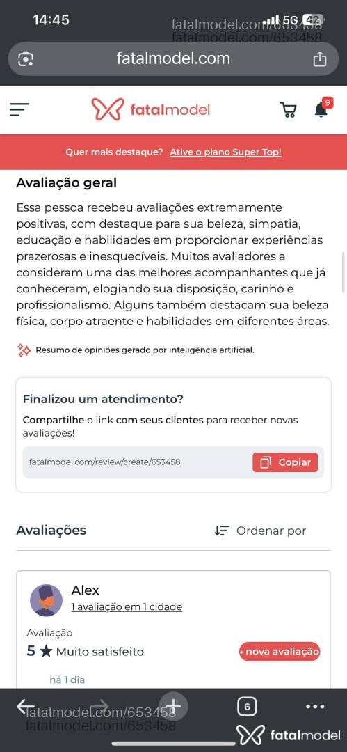 Acompanhante mulher ruiva (o) de olhos castanhos - Laís Ferraz