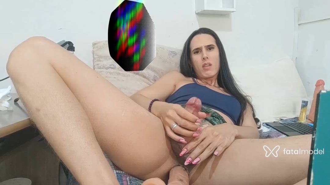 Acompanhante mulher trans com cabelo castanho de olhos castanhos - Laysaminelly