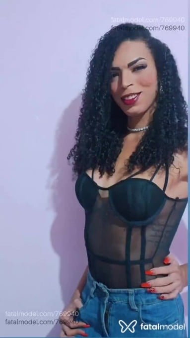 Acompanhante mulher trans morena (o) de olhos castanhos em Rio Claro - pérola mel