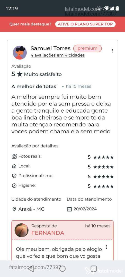 Acompanhante mulher loira (o) de olhos castanhos - FERNANDA Acompanhante mulher loira (o) de olhos castanhos - FERNANDA
