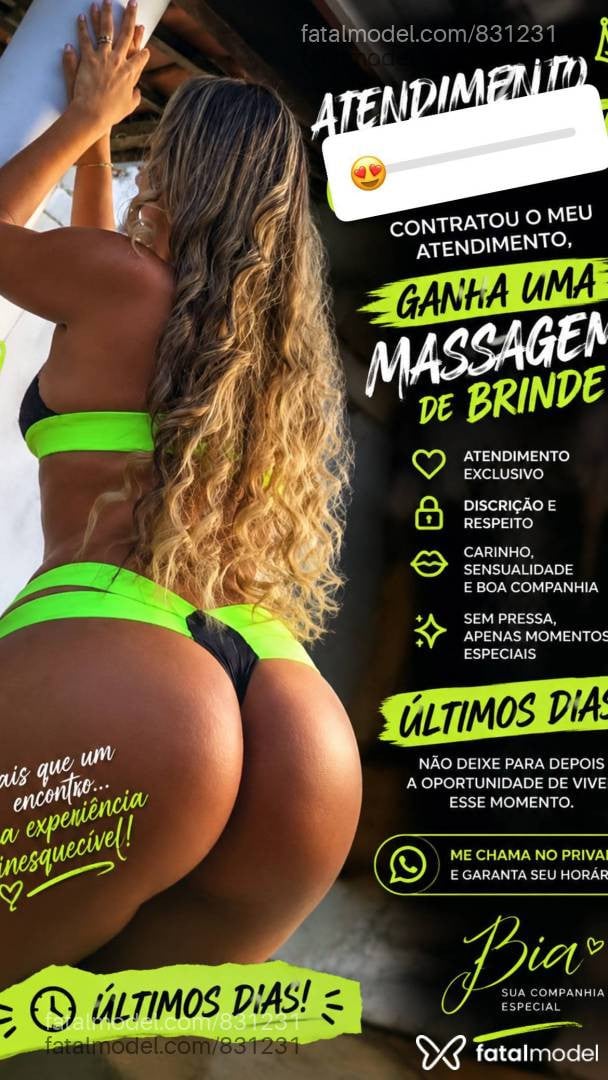 Acompanhante mulher loira (o) de olhos castanhos - Bianca Amorim