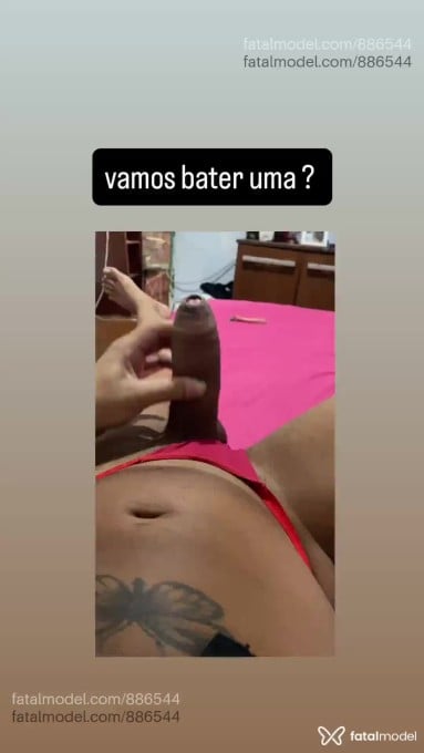 Acompanhante mulher trans morena (o) de olhos castanhos em Virtual - Gabrielly
