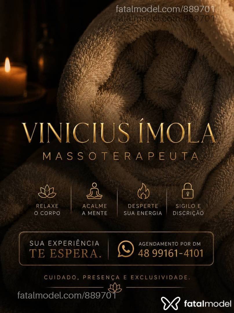 Acompanhante homem com cabelo castanho de olhos castanhos - Vinicius ímola