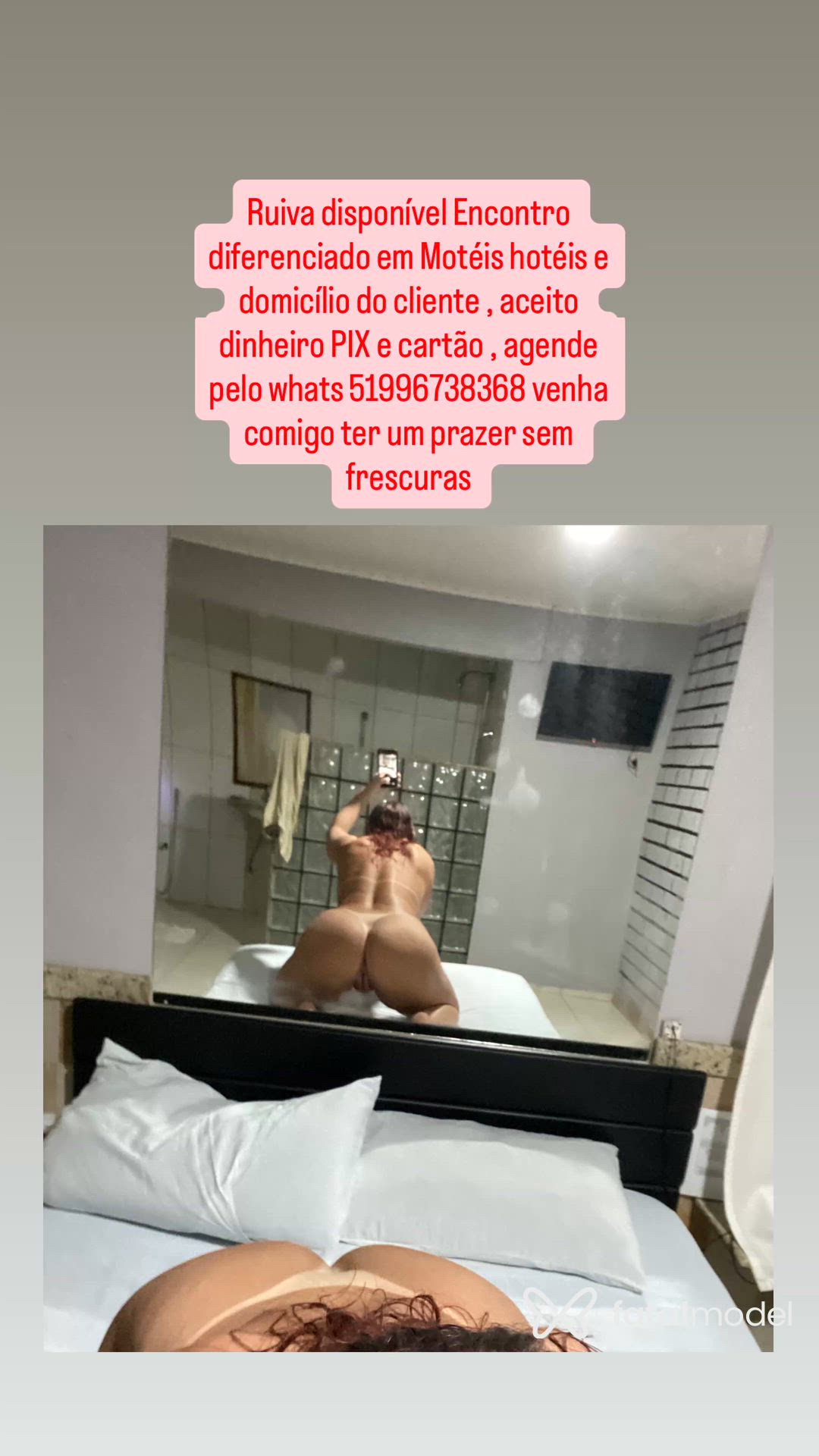 Acompanhante mulher ruiva (o) de olhos castanhos - Juliana