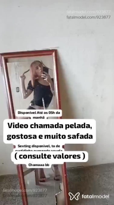 Acompanhante mulher trans loira (o) de olhos castanhos em Virtual - Milena