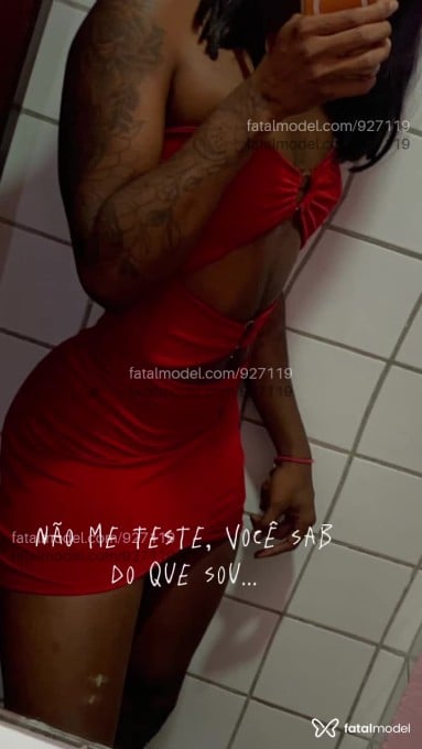 Acompanhante mulher trans morena (o) de olhos castanhos em Santo Antônio de Jesus - Morena