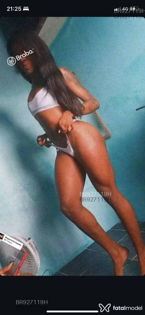 Acompanhante mulher trans morena (o) de olhos castanhos em Santo Antônio de Jesus - Morena