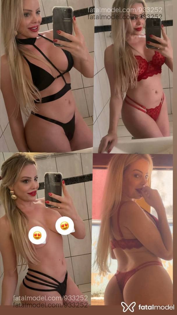 Acompanhante mulher trans loira (o) de olhos azuis - Amanda