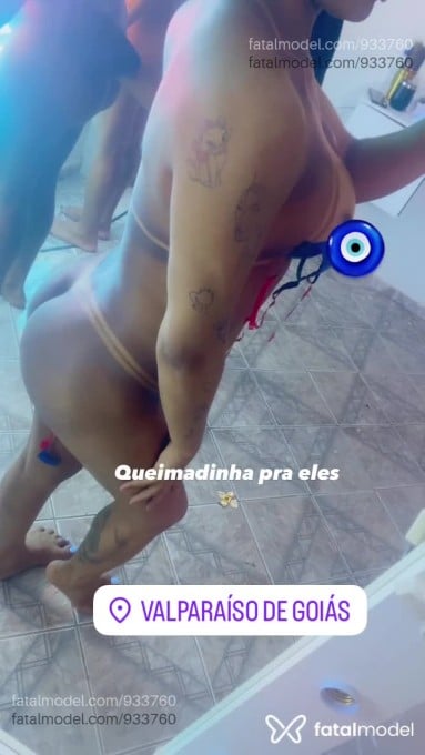 Acompanhante travesti morena (o) de olhos castanhos em Goiânia - Mel Dhafinny