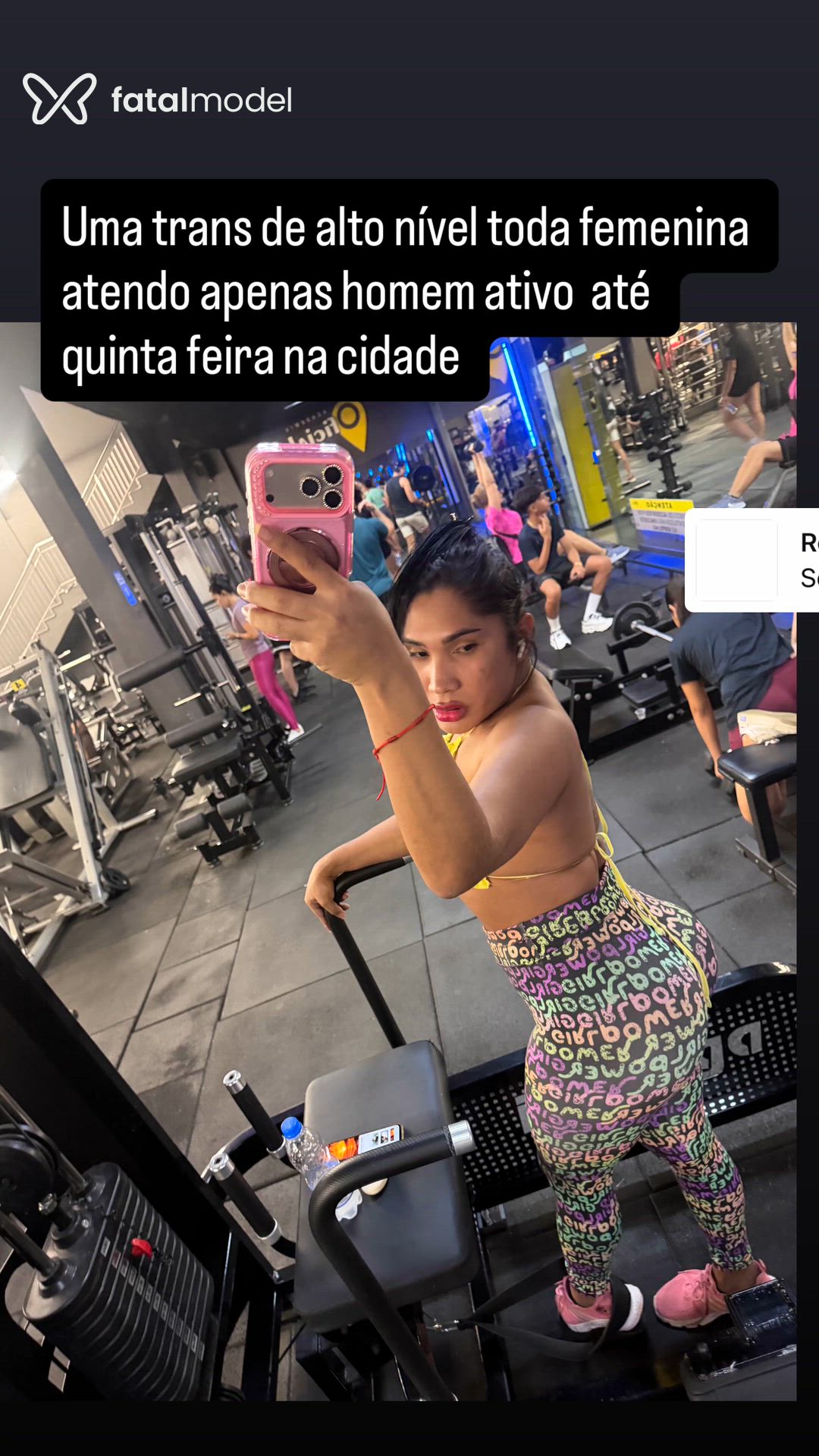Acompanhante mulher trans morena (o) de olhos castanhos - Maria Eduarda Acompanhante mulher trans morena (o) de olhos castanhos - Maria Eduarda