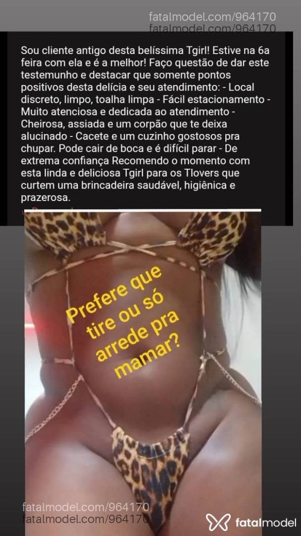Acompanhante mulher trans morena (o) de olhos pretos - Labelly