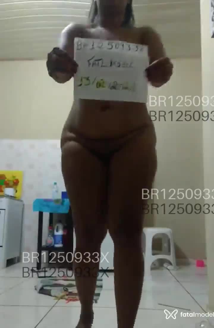 Imagem do vídeo de verificação de Amanda
