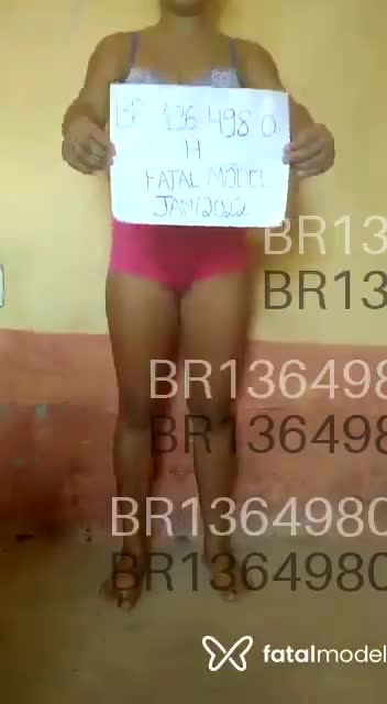 Imagem do vídeo de verificação de Sarah