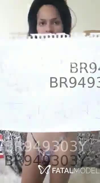Imagem do vídeo de verificação de Patrícia Lovato